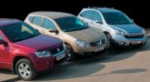 Suzuki Grand Vitara vs Nissan Qashqai vs Honda CR-V. Битва самураев